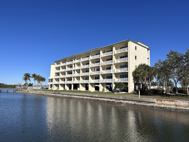 Waterfront condo building